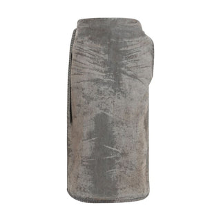 Gray Lyocell Midi Skirt