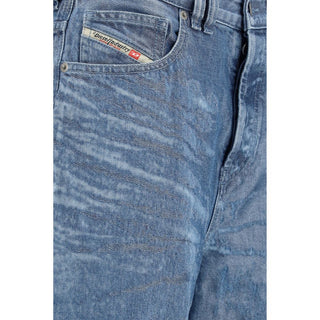 Blaue Relaxed Fit Jeans aus Baumwolle