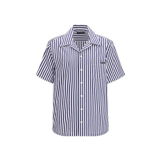 Camisa de algodón con estampado multicolor