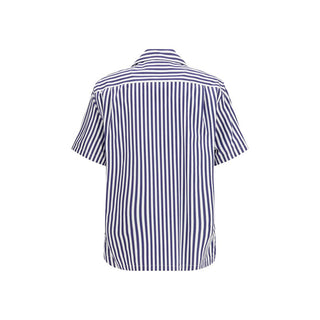 Camisa de algodón con estampado multicolor