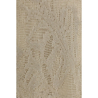 Beige Linen Casual Dress