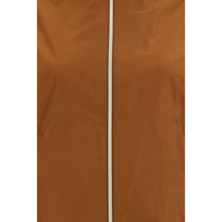Brown Polyester Rain Coat