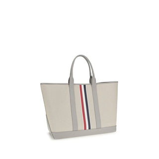 Gray Fabric Shoulder Bag