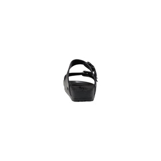 Black EVA Flat Sandals