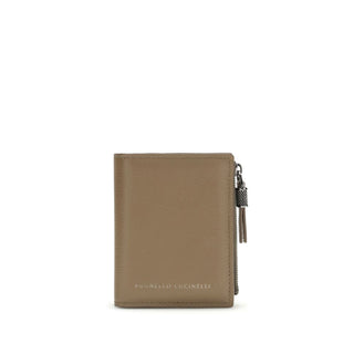Cartera Bos Taurus de piel de becerro marrón