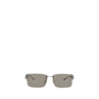 Sonnenbrille aus Silbermetall