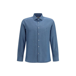 Blue Cotton Shirt