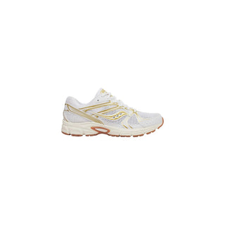 Bicolor Leather Athletic Sneakers