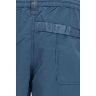 Badeshorts aus blauem Polyamid