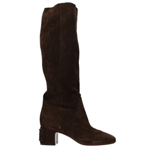 Braune Lederstiefel
