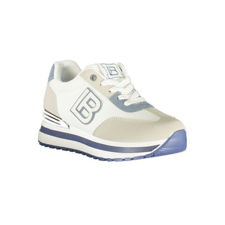 Bianco Polyurethan Damen-Sneaker