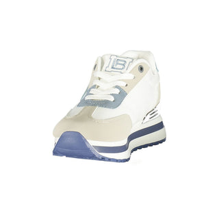 Bianco Polyurethan Damen-Sneaker