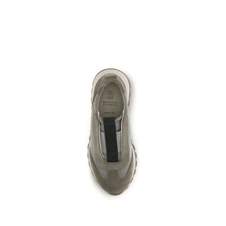 Bicolor-Polyester-Sneaker