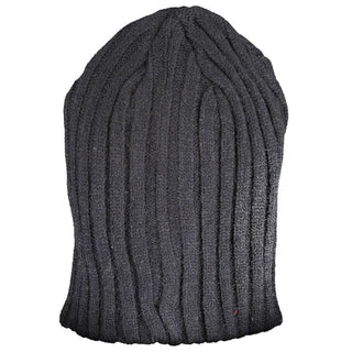 Schwarze Acryl-Herrenmütze