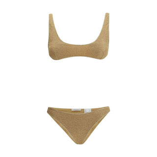 Bikini dorado de poliamida