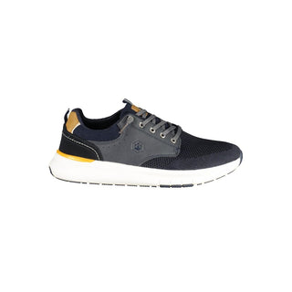 Zapatilla deportiva azul de poliuretano para hombre