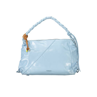 Bolso para mujer de poliuretano azul celeste