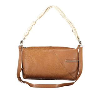 Marrone Polyurethane Women's Shoulder Bag
