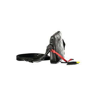 Nero Poliuretano Damen Tasche