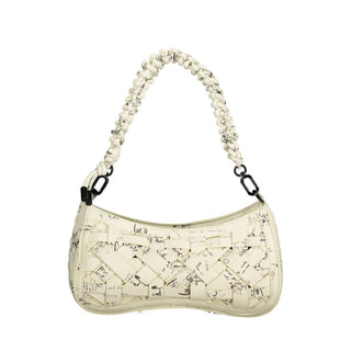 Bianco Polyurethan Damenhandtasche