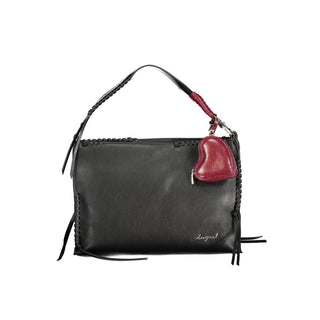 Nero Poliuretano Damenhandtasche