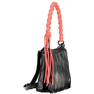 Nero Poliuretano Damenhandtasche
