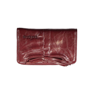Cartera para mujer de poliuretano violeta