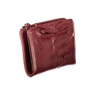 Cartera para mujer de poliuretano violeta