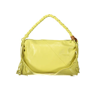 Gelbe Polyurethan Damen-Handtasche