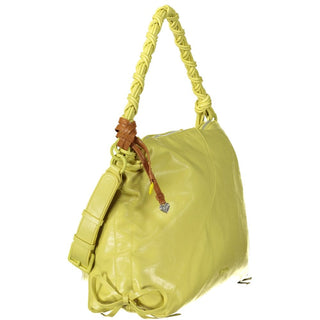 Gelbe Polyurethan Damen-Handtasche