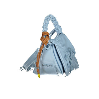 Mini bolso para mujer de poliuretano azul celeste