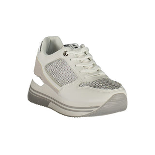 Bianco Polyurethan Damen-Sneaker