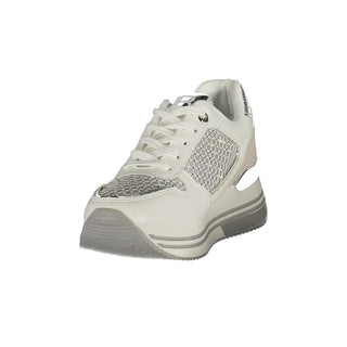 Bianco Polyurethan Damen-Sneaker