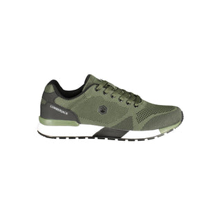 Zapatillas de poliuretano verde para hombre