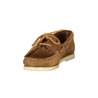 Marrone Leder Herren Klassischer Schuh
