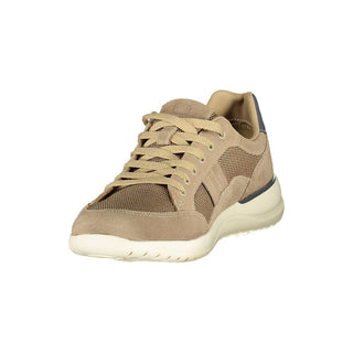 Zapatilla para hombre de poliuretano beige