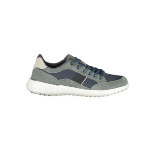 Zapatilla para hombre de poliéster azul