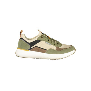 Zapatillas verdes de poliuretano para hombre  
