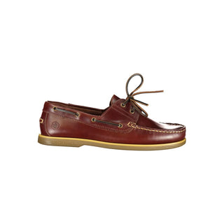 Zapato clásico para hombre de cuero marrón