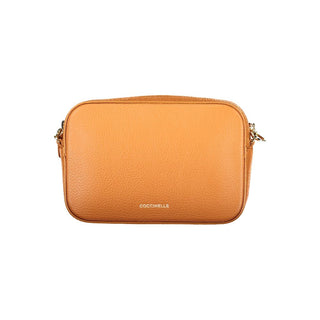 Bolso de mujer de cuero naranja