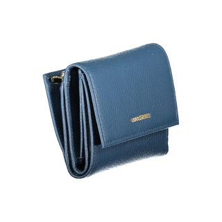 Cartera de mujer de cuero azul