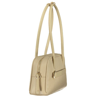 Beige Leder Damentasche