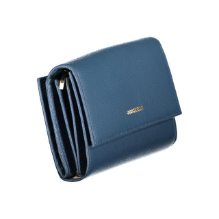 Cartera de mujer de cuero azul
