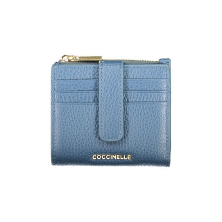Cartera de mujer de cuero azul