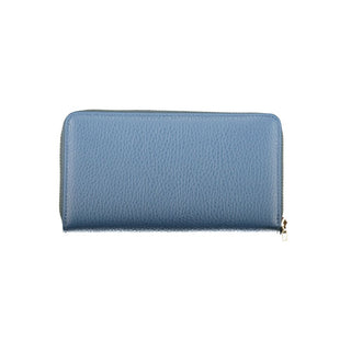 Cartera de mujer de cuero azul