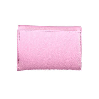 Cartera de mujer de cuero violeta