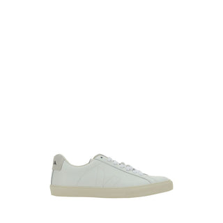 Zapatillas bajas Bos Taurus de cuero de ternero blanco