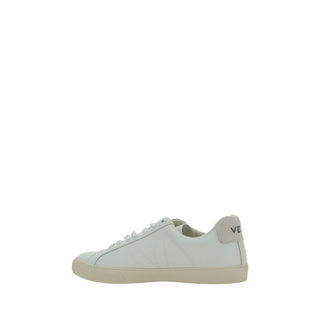 Zapatillas bajas Bos Taurus de cuero de ternero blanco