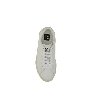 Zapatillas bajas Bos Taurus de cuero de ternero blanco
