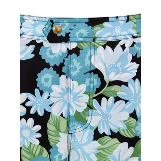 Pantalones cortos de natación de poliamida azul